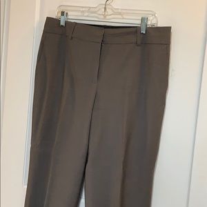 Ann Taylor brown suit pants